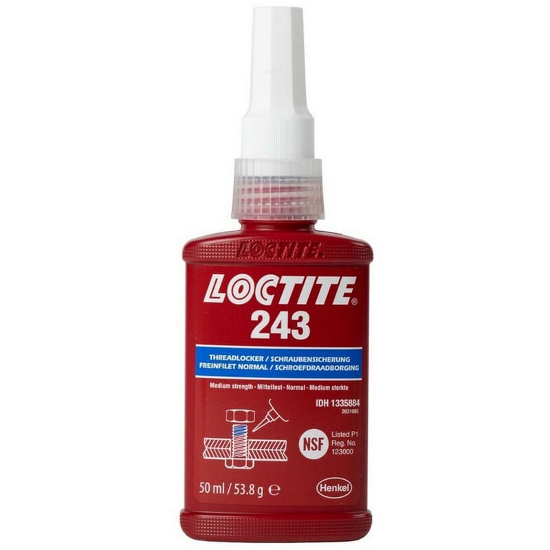 Loctite - 243 - 24 ml professionnel frein filet moyen standard bleu