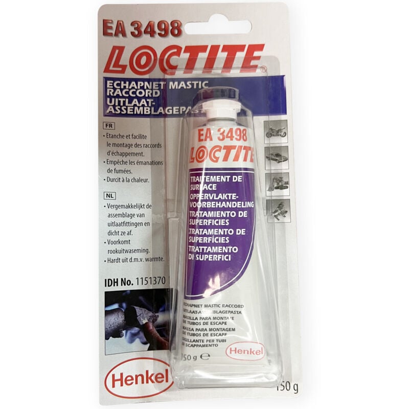Loctite - 3498 mastic echapnet pour raccord echappement - 150g