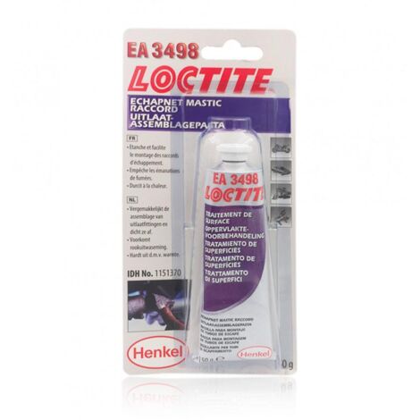 Loctite – Mastic d'étanchéité pour échappement 150g – Résistance jusqu'à 800°C – Charges inorganiques – Application facile sans outil