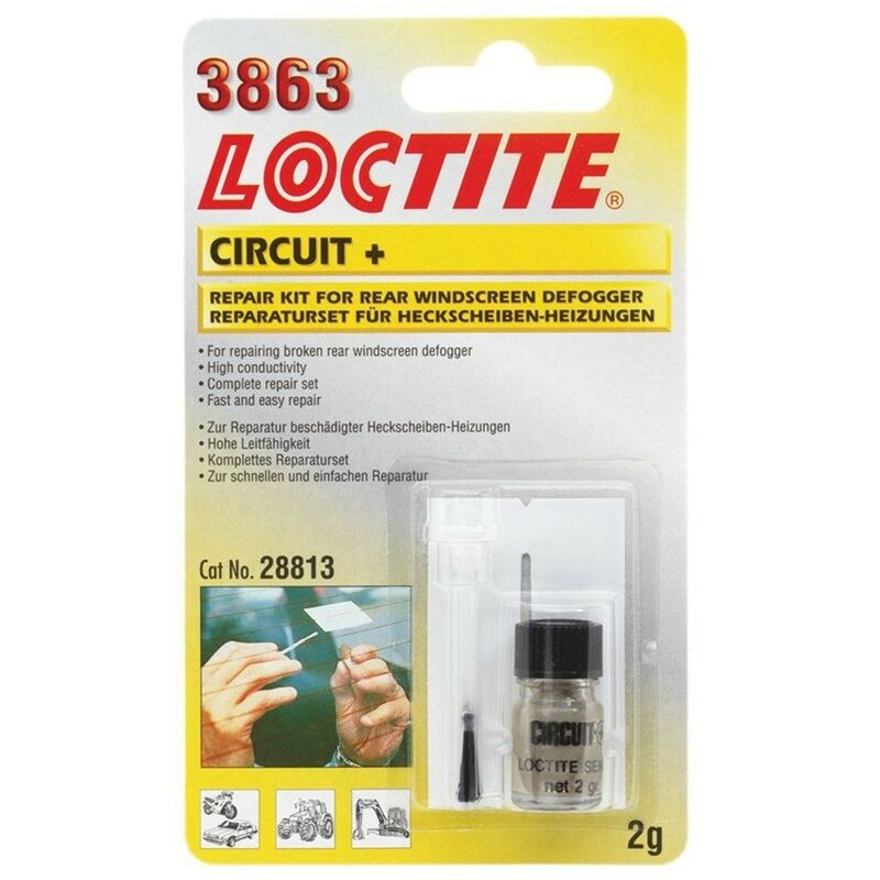 Loctite - 3863 circuit , vernis conducteur kit réparation dégivrage
