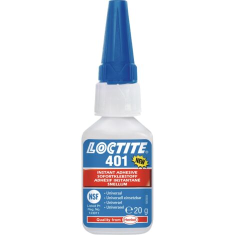 LOCTITE® 401 Sekunden-Klebstoff flüssig Henkel 3g Tube