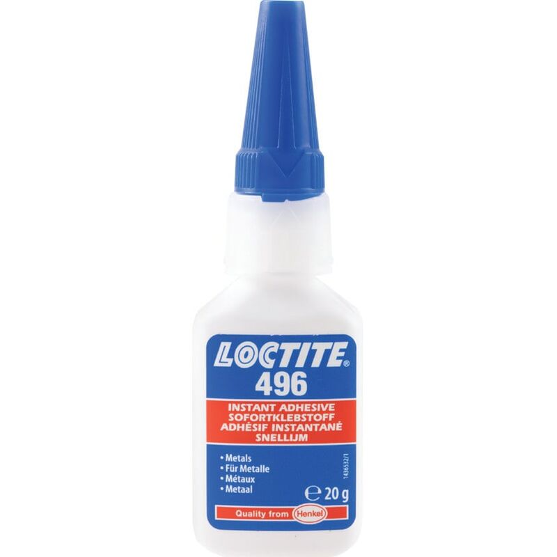 Loctite 496 Cyanoacrylate Adhesive 20GM ZT1014862X