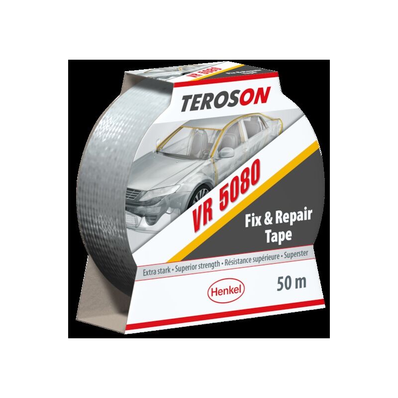 Loctite - Ruban adhésif toile américaine teroson vr 5080 - 50 mm - gris