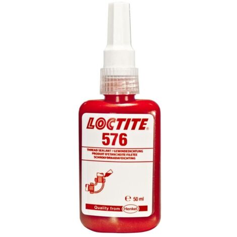 LOCTITE 576 50ml Produit d'étanchéité filetée marron résistance faible