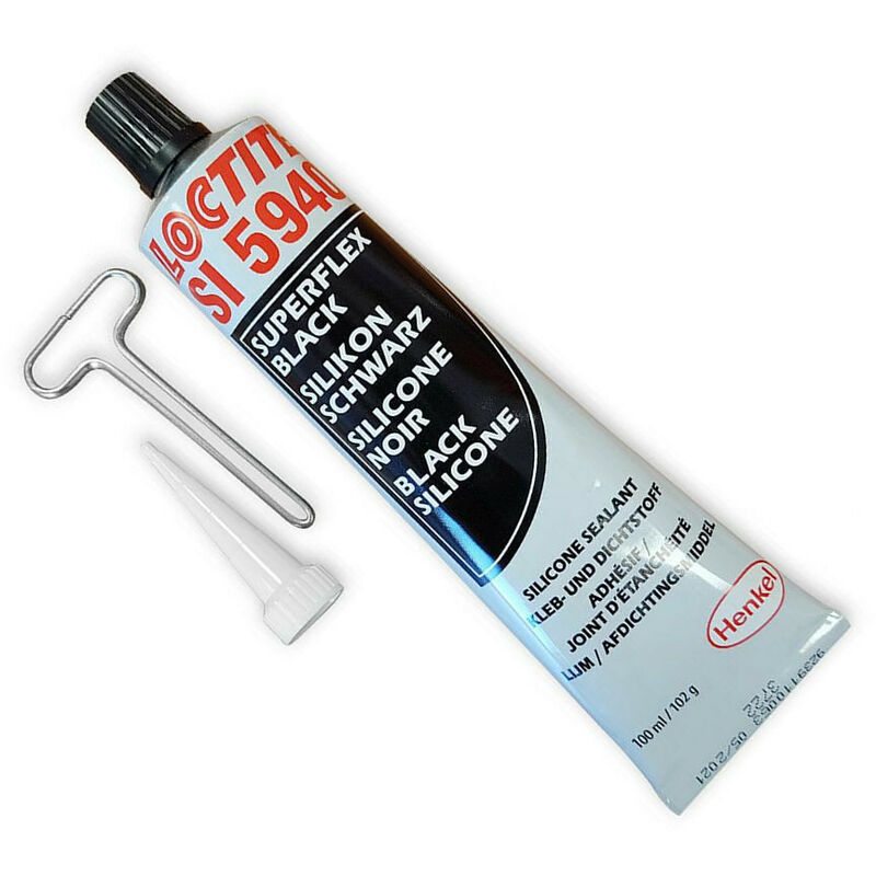 5940 pate a joint noire silicone professionnel 100 ml 1127070 - Loctite