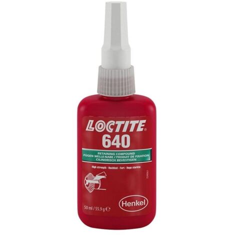 LOCTITE 640 50mL produit de fixation méthacrylate vert résistance haute - Loctite