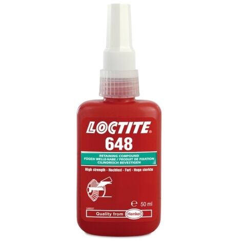 LOCTITE 648 50ml vert haute résistance produit de fixation pour engrenage et pignons - Loctite