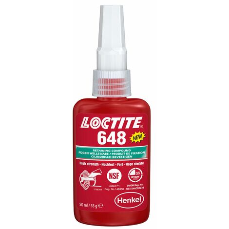 Loctite® 648 fissa boccole/bronzine 50ml