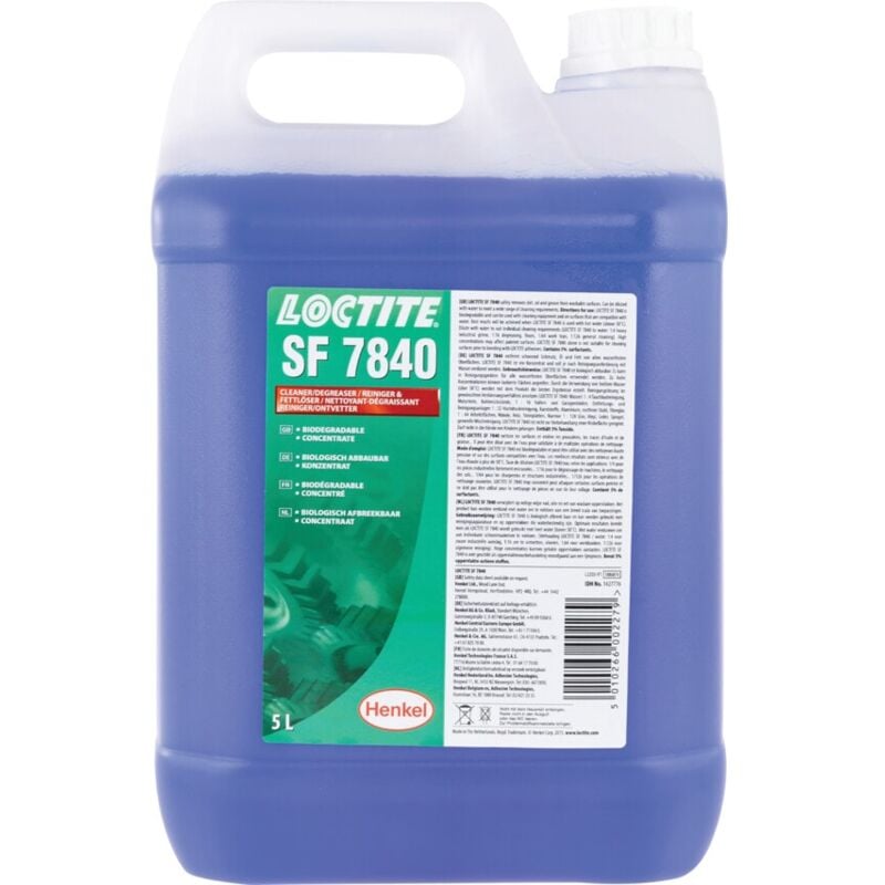 Loctite - 7840 Cleaner & Degreaser - 5 Litre