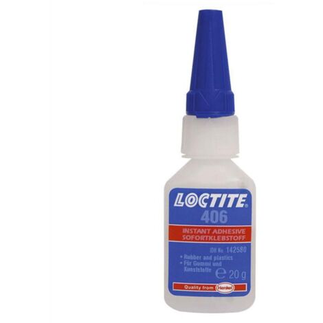 LOCTITE adhesivo cianocrilato loctite 406 20g para plasticos