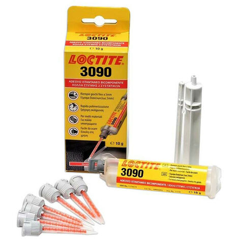 Loctite – Colle ultra puissante 10g – Adhésif instantané gel transparent – Pour métal, bois, papier – Application précise avec 7 buses