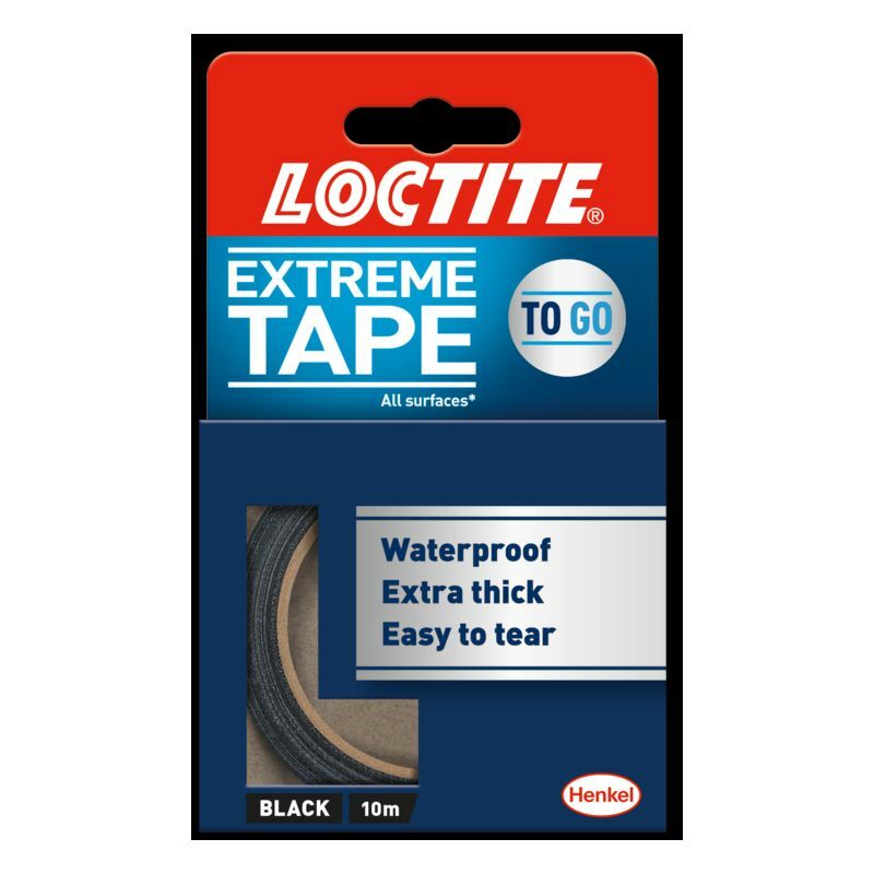Extreme Tape 10m - Black - 2675596 - Loctite