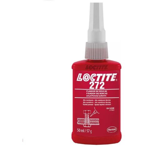 LOCTITE fija-esparragos loctite 272 50ml , 0UNIDADES , LOCTITE fija-esparragos loctite 272 50ml , 0UNIDADES