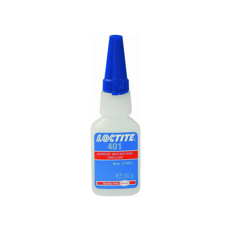 Loctite - Flacon super glue 20 gr - 401 - Incolore