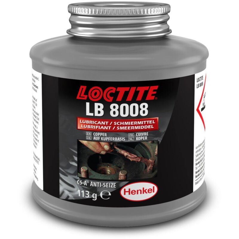 Lb 8008 C5-A pate lubrifiante anti-seize cuivre 113g - brown - Loctite