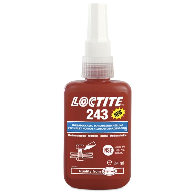 243 frein filet moyen 24ml - Loctite