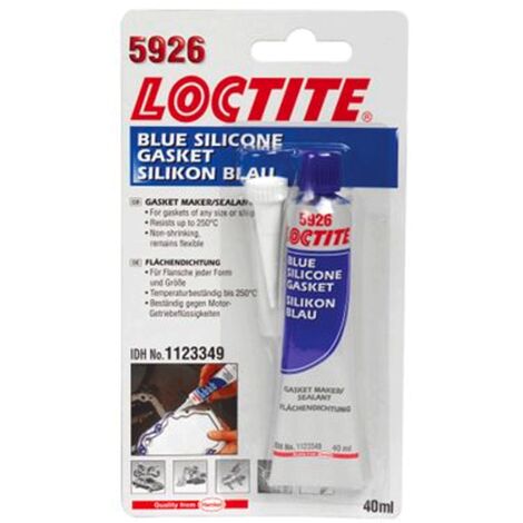 Loctite – Pâte à joint silicone bleu 45g – Étanchéité pour métal, plastique et surfaces peintes – Résiste aux vibrations et températures - Tube 40ml - BLEU 45 G