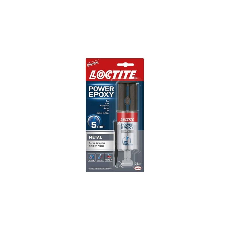LOCTITE POWER EPOXY METAL 25ML (Vendu par 1) 202627