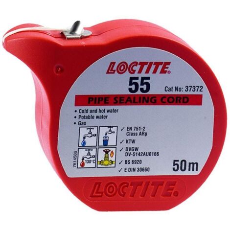 LOCTITE sellador tuberia loctite 55 50m , 0UNIDADES , LOCTITE sellador tuberia loctite 55 50m , 0UNIDADES