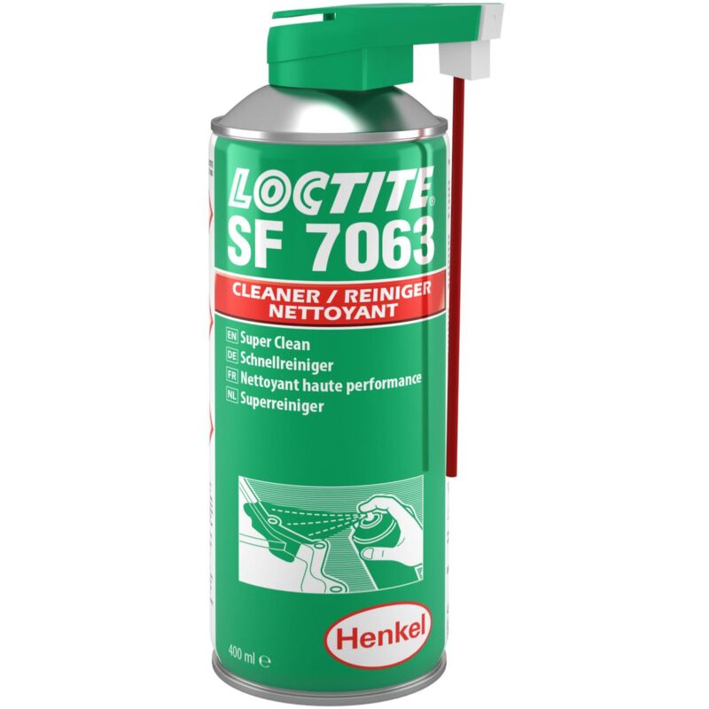 Loctite - sf 7063 super nettoyant degraissant sans residu, 400 mL