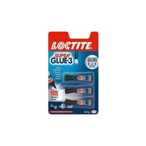 Loctite sg3 mini-t instant adhesive 3x1g
