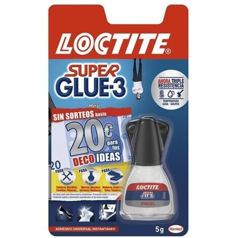 LOCTITE SG3 PINCEL ADHESIVO INSTANTÁNEO 5G