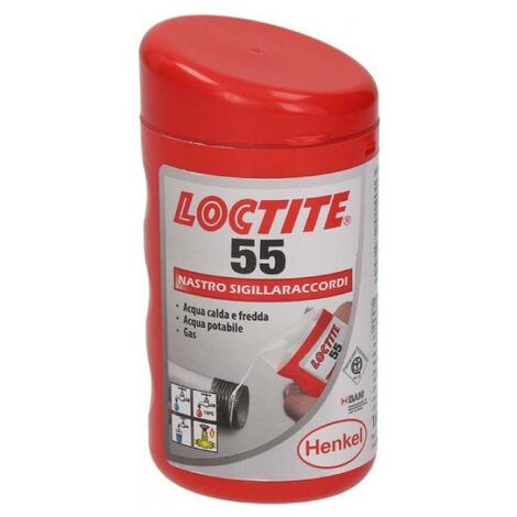 BOLDRIN Loctite 55 sigillante per raccordi a filo barattolo da 150 metri.