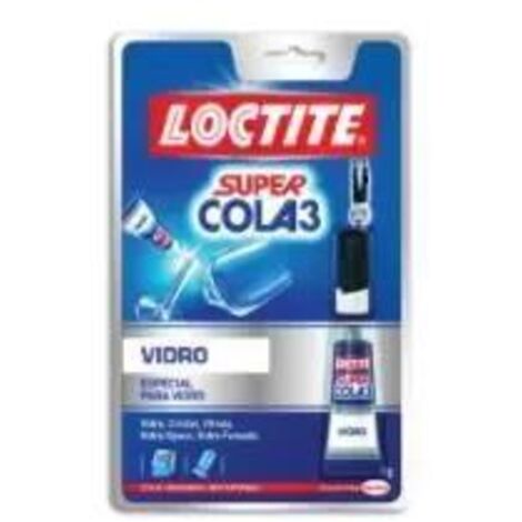 Loctite SuperGlue-3 Cristal colle transparente réparation verre métal