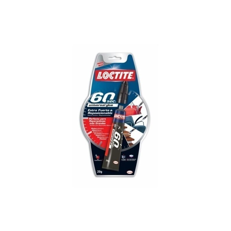 

Pegamento Extrafuerte 20Gr. 60 Segundos