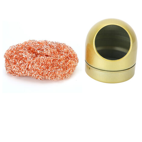 Lötdüsenreiniger mit Metallkugeln und Goldhalter