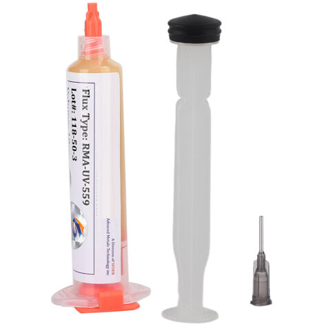 Lötpaste ohne Reinigung für BGA/PGA-Reparaturwerkzeuge, Lötflussmittel mit Nadel für Leiterplatten/SMD, 10 ml