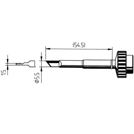 Lötspitze 0G132AN/SB für Gaslötset IndependentErsa