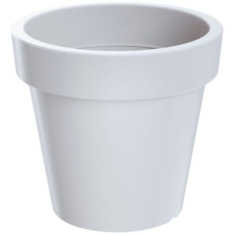 BERGLAND Lofly Plastiktopf in Weiß 15,8 (Länge) x 15,8 (Breite) x 14,4 (hoch) cm
