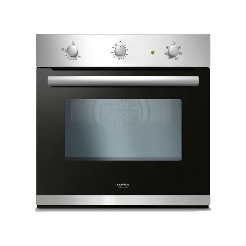 Image of FDS66GE forno 60 l a Nero, Stainless steel - Lofra