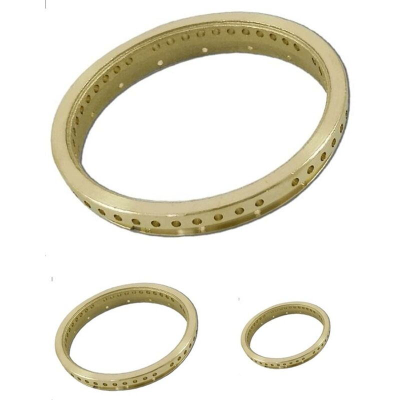 Image of Lofra spartifiamma ottone anello serie 3 fuochi s 4716