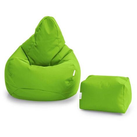 Loft 25 Bean Bag Gamer Chair Living Room Water Resistant Indoor Outdoor Beanbag,