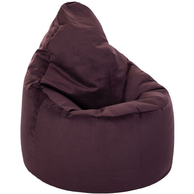 Lounge Pug Pouf Chaise Gamer Côtelé Anthracite Pouf Gamer