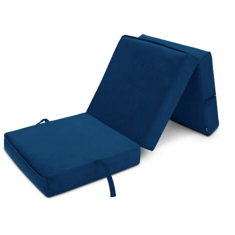 Loft 25 Matelas Pliable Invité - Matelas futon pliant confortable 2 en 1 pour intérieur - Canapé-lit pour adultes et enfants -