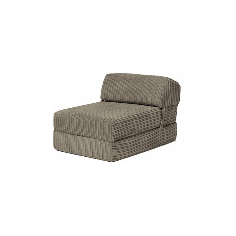 Matelas pliant pour adultes, matelas d'appoint avec appui-tête, matelas pliable en velours côtelé, matelas futon confortable pour le salon, 168x60x14