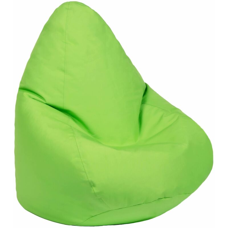 Loft 25 - Pouf per bambini per giocare e rilassarsi, Pouf a sacco per bambini resistente all'acqua con design con schienale alto, poltrona pouf per