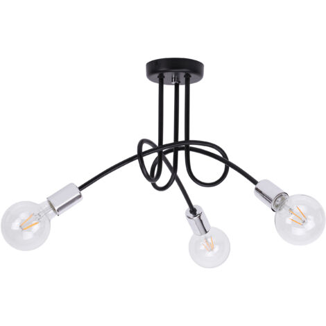 LOFT HÄNGELAMPE EDISON INDUSTRIAL Chrom LED