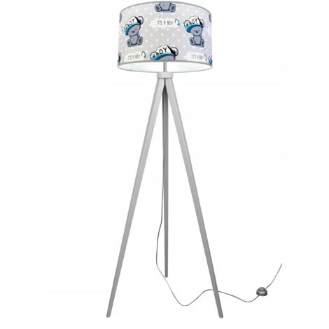 LOFT KINDER-DREIFUSSLAMPE, LAMPENSCHIRM, MUSTER, LED
