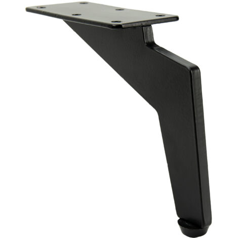 Loft Möbelfuß, schwarz matt, Höhe 12 cm