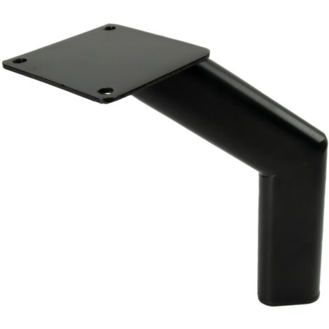 Loft Möbelfuß, schwarz matt, Höhe 17 cm