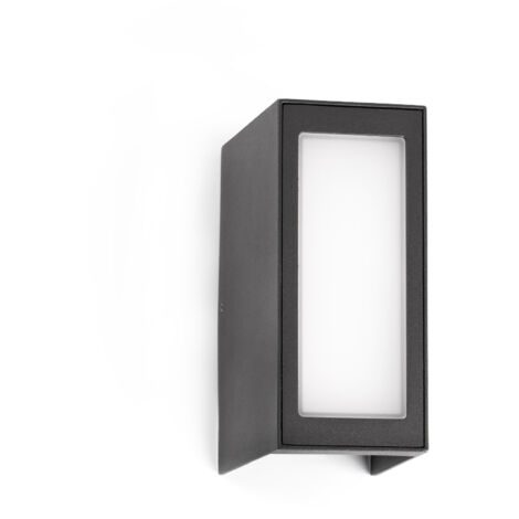 LOG Aplique gris oscuro