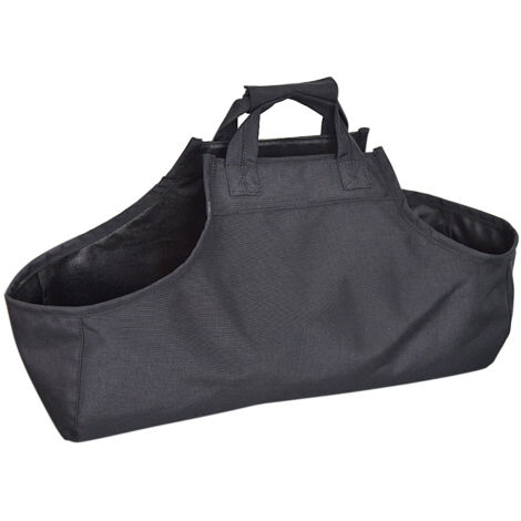 Log Bag Kaminholz-Aufbewahrungs-Organizer zum Tragen von Brennholzhalter, tragbare Tasche und Brennholz-Tragetasche. Log-Tragetasche