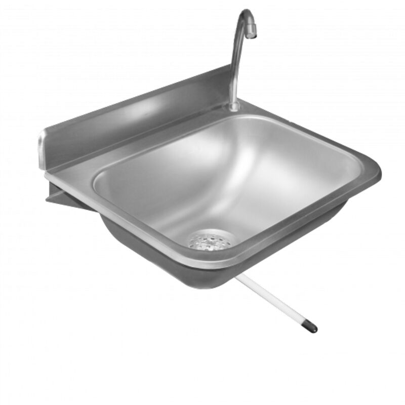 

Lavabo con el control del fémur Loggere Mini acero inoxidable cepillado