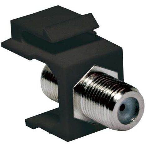 Logilink Adattatore Keystone BNC 75 Ohm F/F Nero