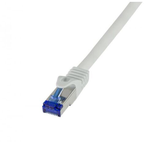 LogiLink C6A042S RJ45 CAT 6A S/FTP 1.50 m Grigio 1 pz.