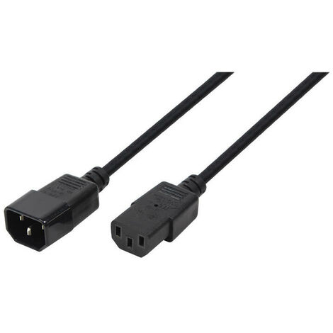 GEMBIRD CABLE ALIMENTACION SCHUCO A C13 1.80M NEGRO PC